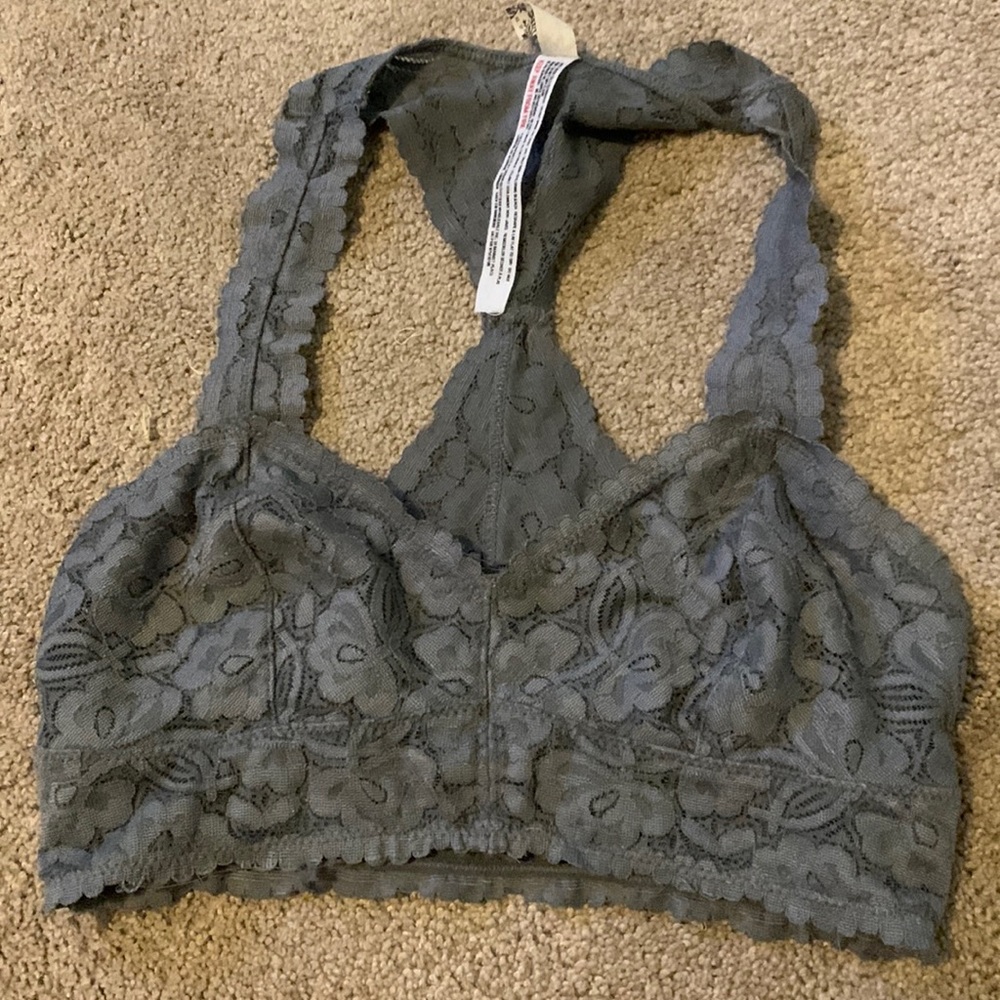 grey free people bralette!!!
